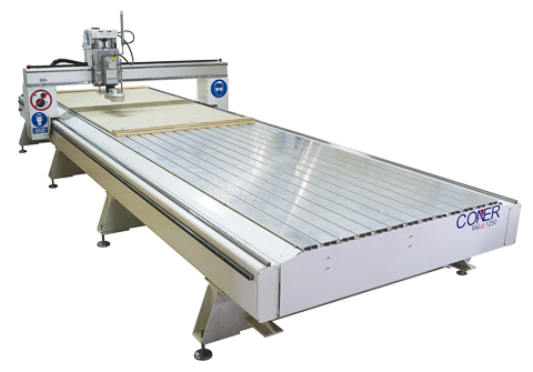 Ploter frezujący do produkcji schodów - obszar roboczy 1200 x 5000mm